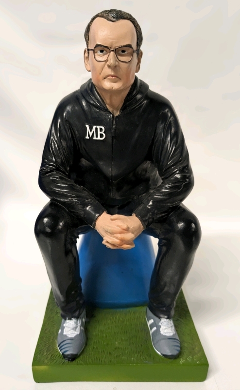 Marcelo Bielsa Gnome Statue - Leeds United - El Loco | 10" Tall