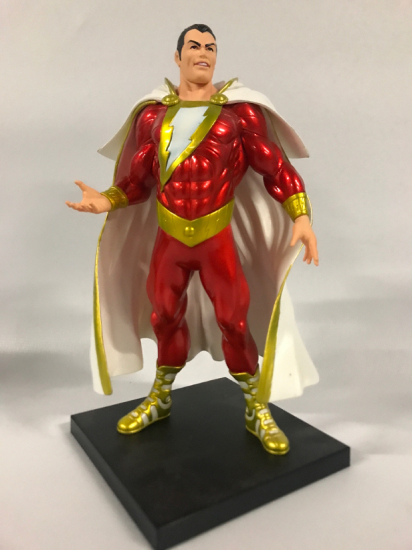 As New DC Comics Shazam 8” Figure with Magnetic Feet Panel