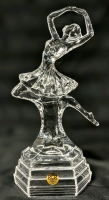 RCR Royal Crystal Rock Cristallo Al Pionbo 24% 10.25" Tall Crystal Ballerina Figure