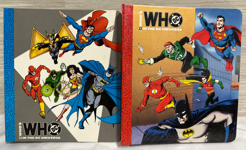 2 Vintage Who&rsquo;s Who in The DC Universe 1990-1991 Abigail Arcane to Maxwell Lord & Kadaver to Zatanna