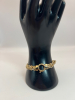 925 Sterling Turkey OT Two tone Byzantine Beautiful Bracelet - 3