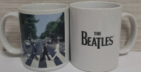 As New 2 Beatles Mugs 3.75" Tall