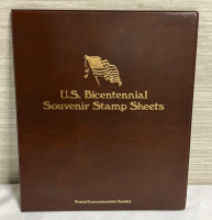 1976 US Bicentennial Souvenir Stamp Sheets Postal Commemorative Society