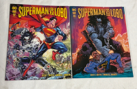 Superman VS Lobo Book Two & Book Three Variant Covers DC Black Lable Great Condition