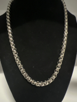 Vitaly Stainless Steel 18 inch statement Chain signed
