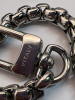 Vitaly Stainless Steel 18 inch statement Chain signed - 5