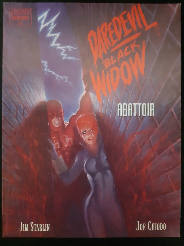 Vintage Marvel Daredevil / Black Widow: Abattoir Paperback First Printing Edition Comic, Bagged and Boarded