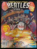 Marvel, Super Special The Beatles Story, The Ultimate Unauthorized Beatles Paperback Comic Book Bagged and Boarded