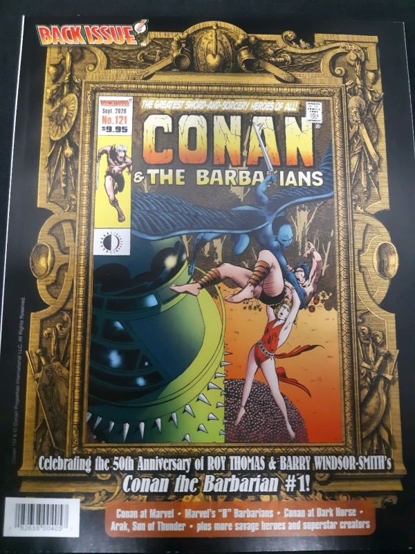 Marvel Conan & The Barbarians Paperback First Printing Comic Book, Back Issue #121