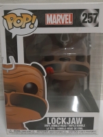 As New Marvel Funko Pop Bobble Head Figurine "Lock Jaw" # 257