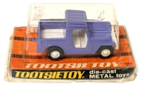 Vintage TOOTSIETOY Diecast Metal Toy Truck / Jeep in Original Packaging | Model 1290 | Truck Approx 3.5" Long x 1.75" Tall