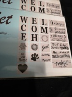 12 New Stencil Sets - Great Vendor Lot