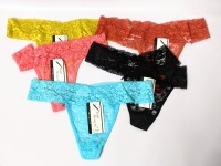 5 New XL Lace Thong Panties Lingerie
