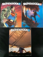 3 DC Black Label Superman Year One Paperback Good Condition Comic Books, Includes 2 Book Two's and 1 Book One ( Book 2's Have Variant Covers