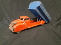 Vintage Late 1930's Marx Pressed Steel Toy Dump Truck