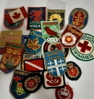 Vintage Lot of Embroidered Patches