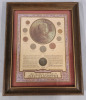 British Pre Decimal Coinage of Queen Elizabeth II in Frame