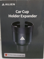 New Aujen Car Cup Holder Expander Can be used with Water Bottles & Handled Cups