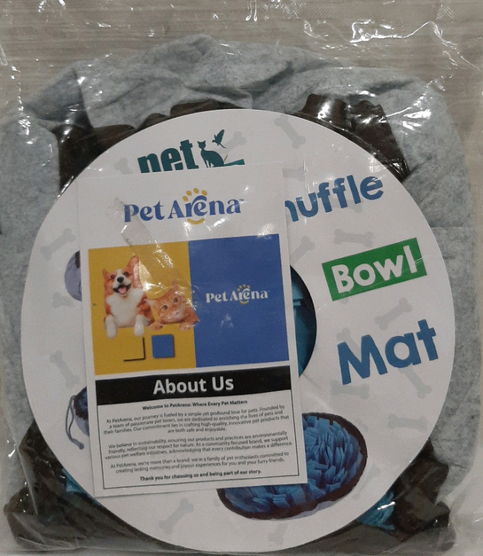 New Pet Arena Snuffle Dog Mat 2 in 1 Bowl or Mat