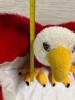 Classic Toy Company Big Red Stuffed Eagle With Wired Adjustable Wings 2005 - 2