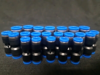 22 Pcs New MetalWork Plastic Push To Connect Straight Union Tube Fitting, Assorted Sizes