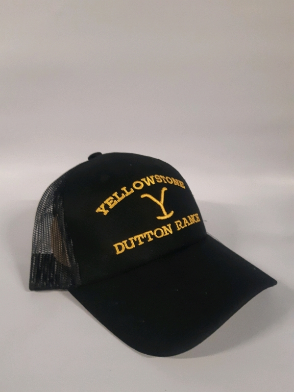 Like New Yellowstone Dutton Trucker Ranch Hat, Adjustable Snapback Cap