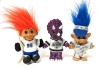 Vintage Collectable TROLL Dolls : incl Russ, Forest Trolls, Blue Jays and an Angy Los Angeles Kings Triceratops | 2.75" - 12" Tall (Not Including Hair) - 5