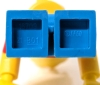 6 LEGO x THE SIMPSONS Mini-Figs : Bart, Lisa, Nelson, Homer, Grandpa & Mr. Burns | 1.5" - 2" Tall - 3