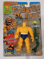 1992 Marvel Superheroes Fantastic Four THE THING Action Figure in Package . 4.5" Tall , Sealed