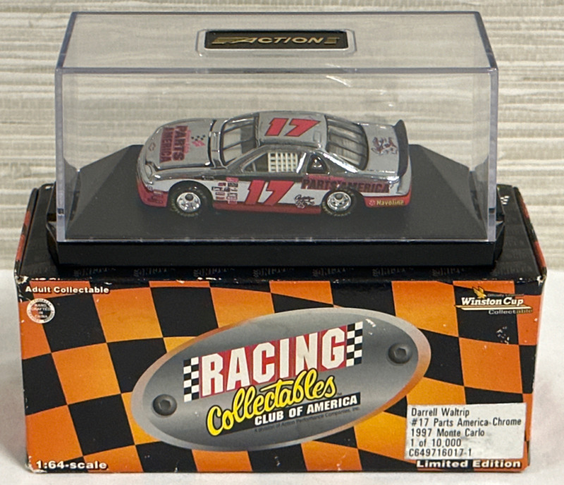 Limited Edition Darrell Waltrip Action Racing Collectables Club of America 1997 Monte Carlo 1 of 10,000 1:64 Scale 1996