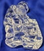 Orrefors Sweden Crystal Art Glass Chef Figurine / Paperweight | 5.75" Tall | No Sticker - 5