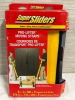 As New Super Sliders Pro-Lifter Moving Straps Set of 2 9&rsquo; x 3&rdquo; Supports up to 600lbs