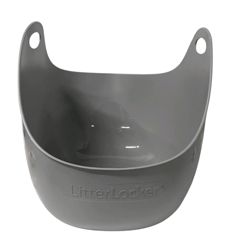 New LitterLocker Litter Box 6.5" Tall at Front / 10.25" at Back / 15.25" Wide