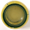 Bright & Colorful Vintage Handpainted Glass Vase | 5.25" Tall, 3.25" Top Diameter - 5