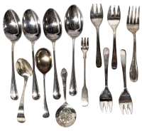 Vintage Cutlery: BIRKS EP NS, BIRKS Regency Plate, Community Plate, Steel Star Silverplate, 1847 Rogers Bros, Silver Plated Sheffield England & M.C. Co. A1