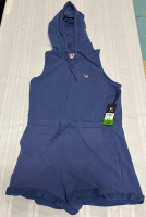 New With Tags Women&rsquo;s Small Blue Fila Emerson Romper