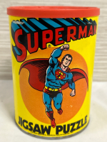 Vintage 1973 Superman 81 Piece Jigsaw Puzzle Complete