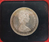 1971 (1871-) Canadian Silver British Columbia One Dollar Coin in Case - 3