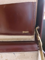 Premier Briefcase With Presto Locks Pre Owned Some Wear 18"x12.5"x4.5