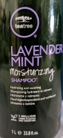 New Teatree Lavender Mint Moisturizing Shampoo. 1L