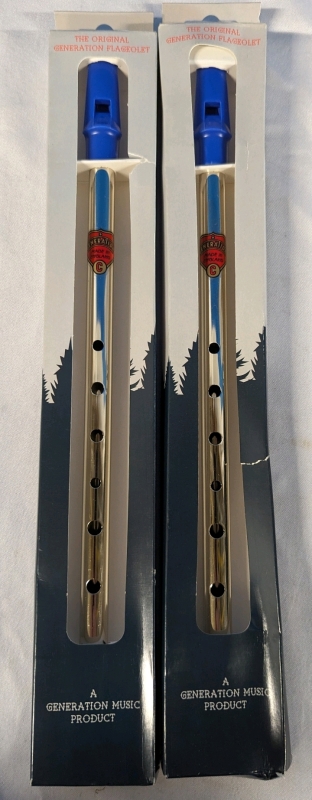 2 New Generation Metal Flagolets.