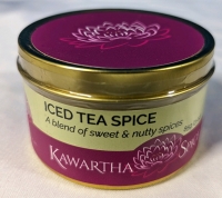 New Sealed Kawartha Spice Ice Tea Spice. Contains Anise, Cardamom, Cinnamon, Cloves, Nutmeg. 85g