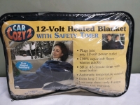 As New Car 12-Volt Heated Blanket - Large size 42 x 58"