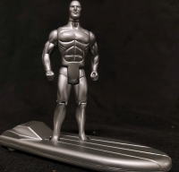 Toy Biz Marvel Superheroes Silver Surfer With Action Surfboard Open Box Great Condition