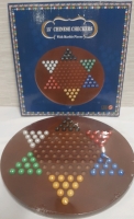 New 15" Chinese Checkers with Marble.Pieces