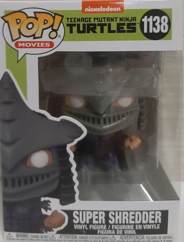 New Funko Pop Movies "Super Shredder" Vinyl Figure #1138 TMNT