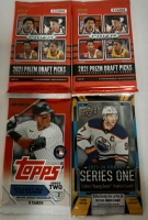 New An Assortment of Baseball, Basketball & Hockey Cards