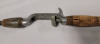 Vintage 1920's True Temper Rider Steel Casting Rod . Measures 55" long - 2