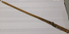 Vintage 1920's True Temper Rider Steel Casting Rod . Measures 55" long - 5
