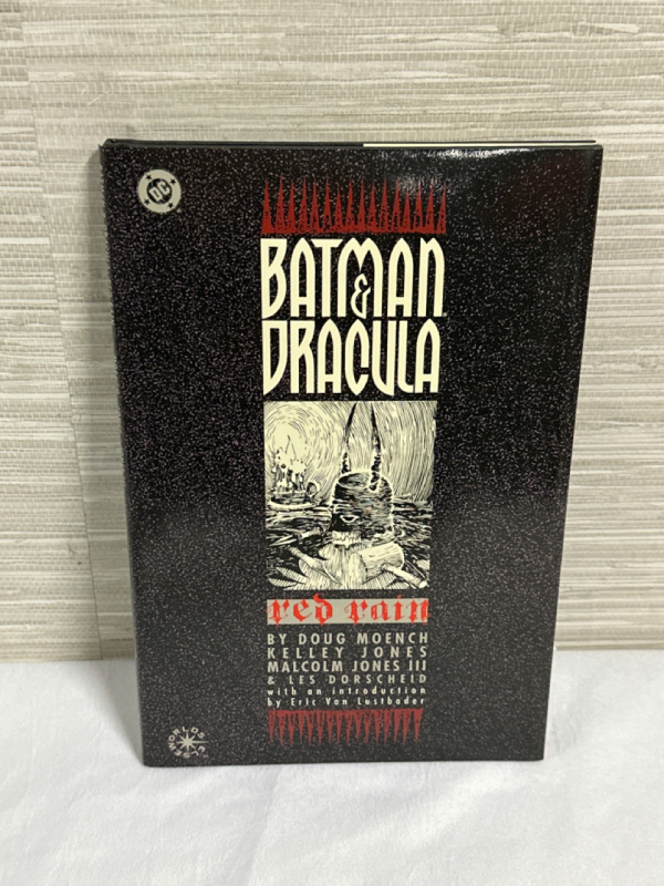 Vintage Batman and Dracula Red Rain 1991 First Printing Hard Cover Elseworlds DC Comics